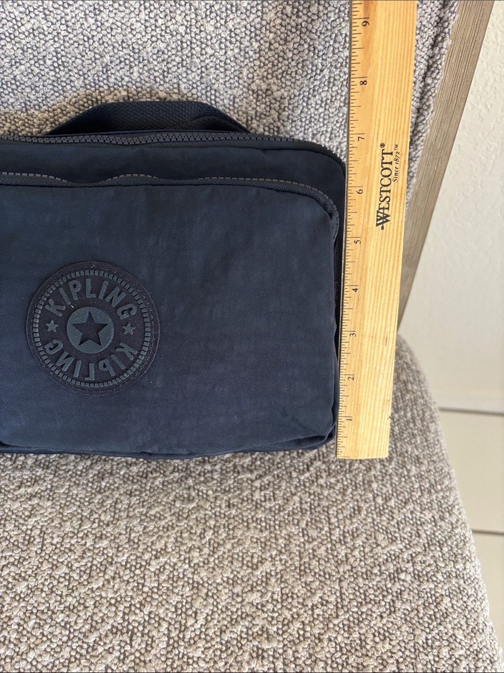 FINAL SALE Kipling NWT Tarry True Blue Tonal Large Belt Bag Crossbody Sling - Picture 10 of 13